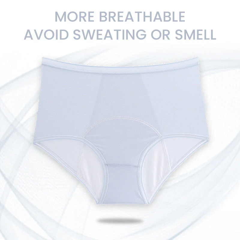 High Waist Leak Proof Ice Silk Panties High Waist Leak Proof Ice Silk Panties