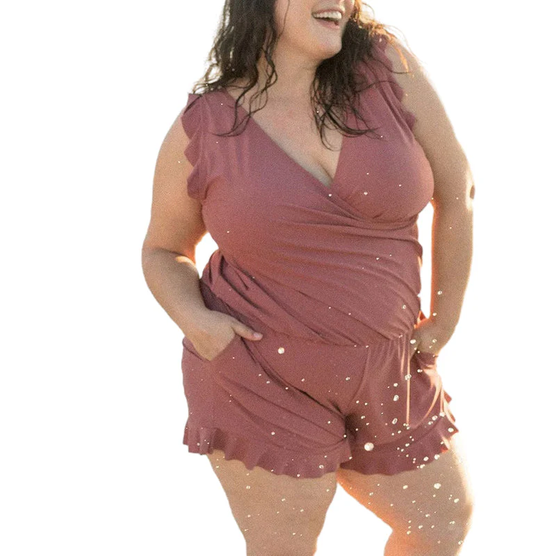 Swim Romper Built-in Bra Swim Romper Built-in Bra