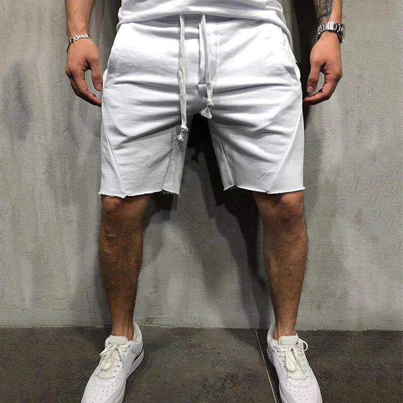 Solid color breathable summer sports shorts Solid color breathable summer sports shorts