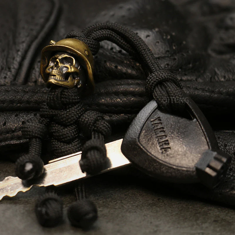Skeleton Soldier Paracord Keychain Skeleton Soldier Paracord Keychain