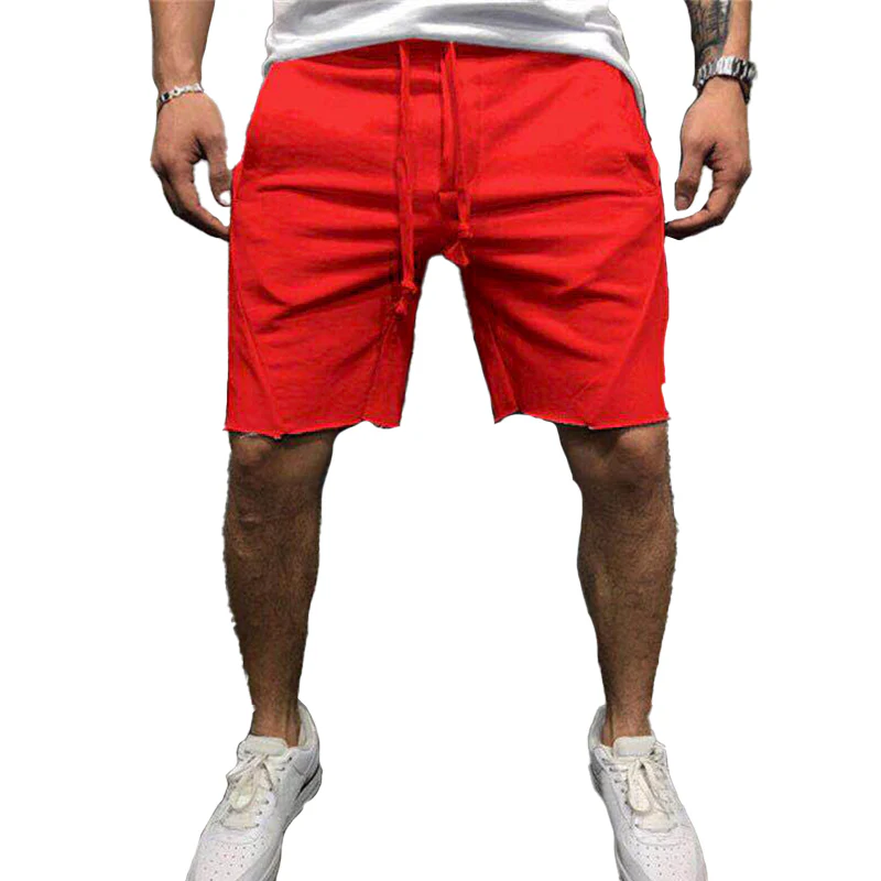 Solid color breathable summer sports shorts Solid color breathable summer sports shorts
