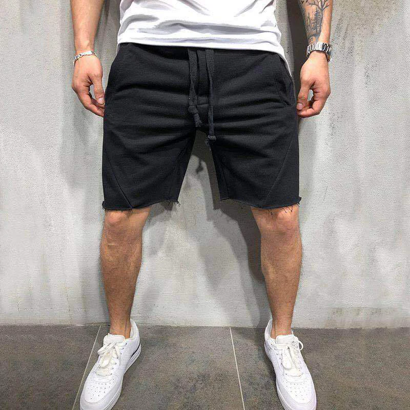 Solid color breathable summer sports shorts Solid color breathable summer sports shorts