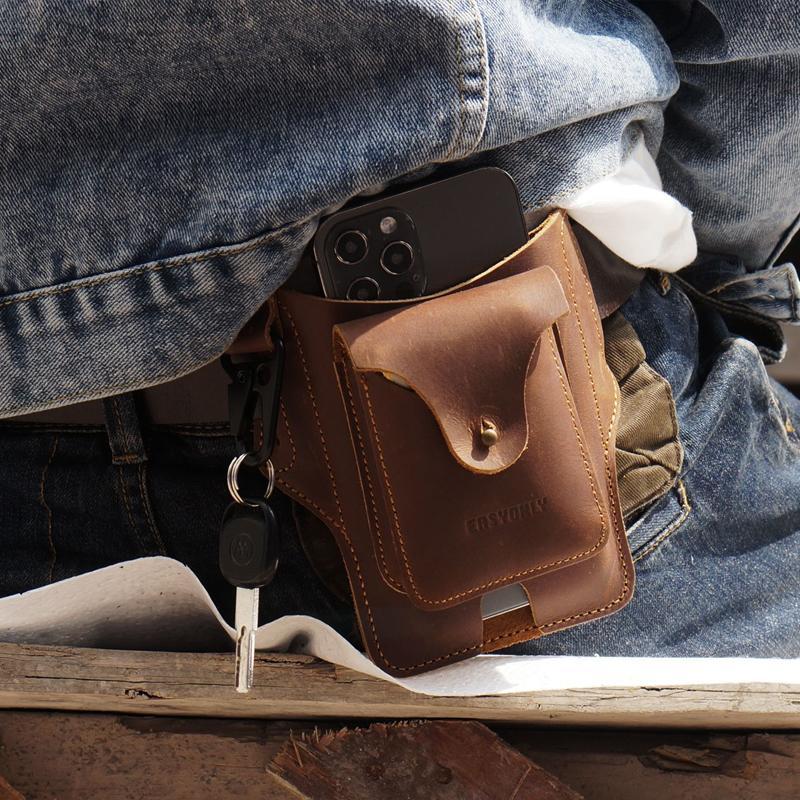 Leather Phone Belt Pouch Leather Phone Belt Pouch