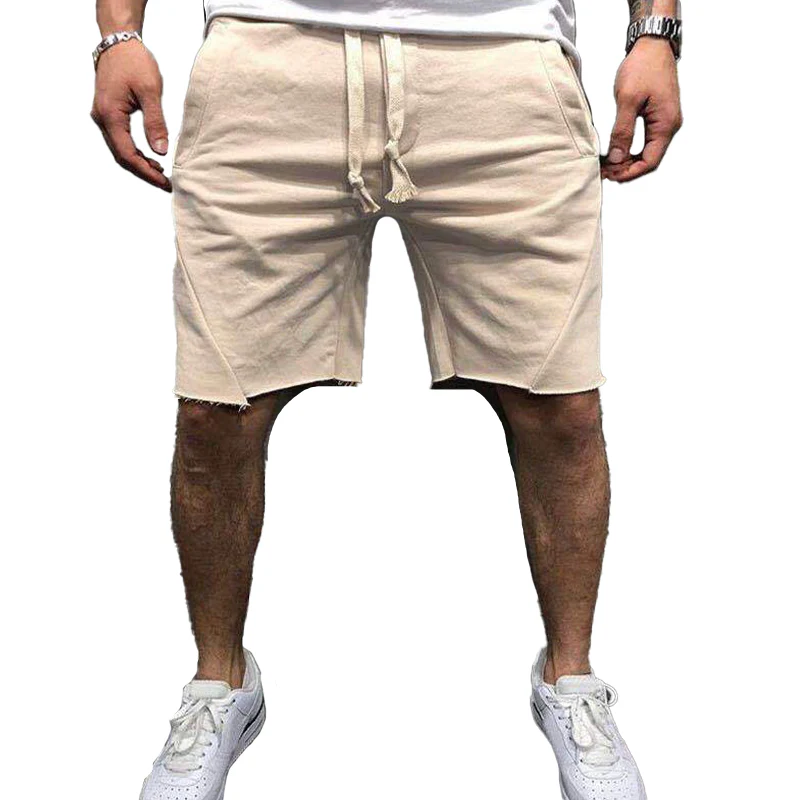 Solid color breathable summer sports shorts Solid color breathable summer sports shorts