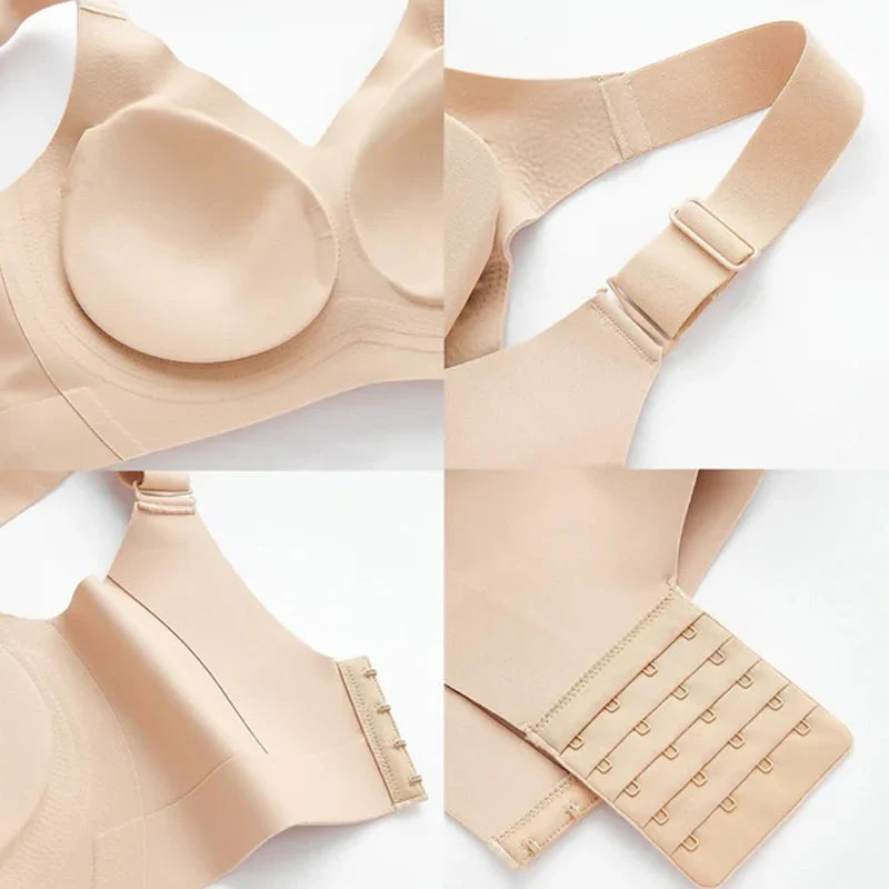 Side Coverage and Anti-Sagging Wire-Free Bra Side Coverage and Anti-Sagging Wire-Free Bra
