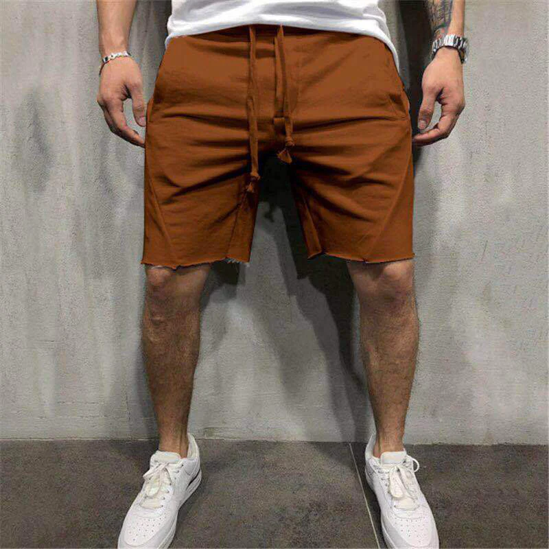 Solid color breathable summer sports shorts Solid color breathable summer sports shorts