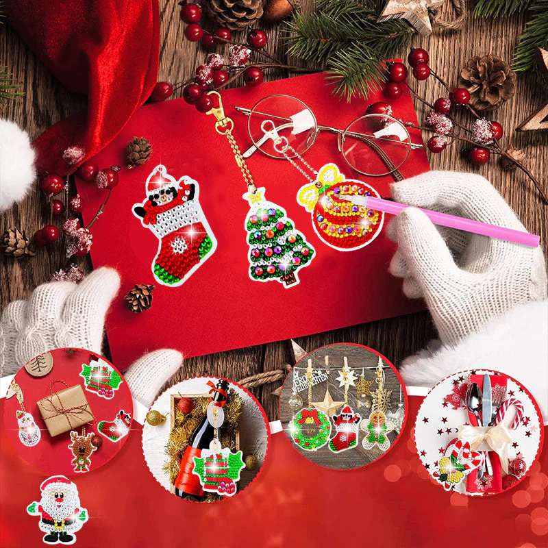 Christmas Diamond Painting Sticker Kit Christmas Diamond Painting Sticker Kit