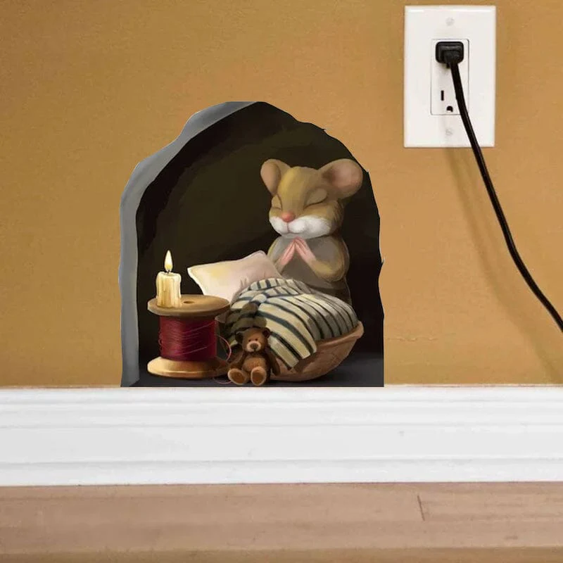 3D Mouse Wall Decal Sticker 3D Mouse Wall Decal Sticker