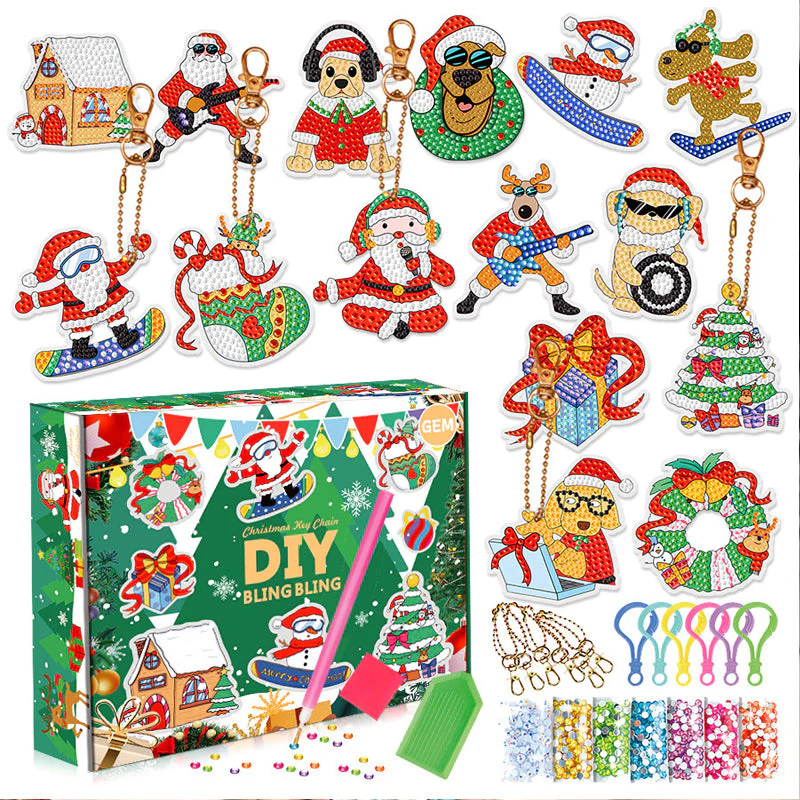 Christmas Diamond Painting Sticker Kit Christmas Diamond Painting Sticker Kit
