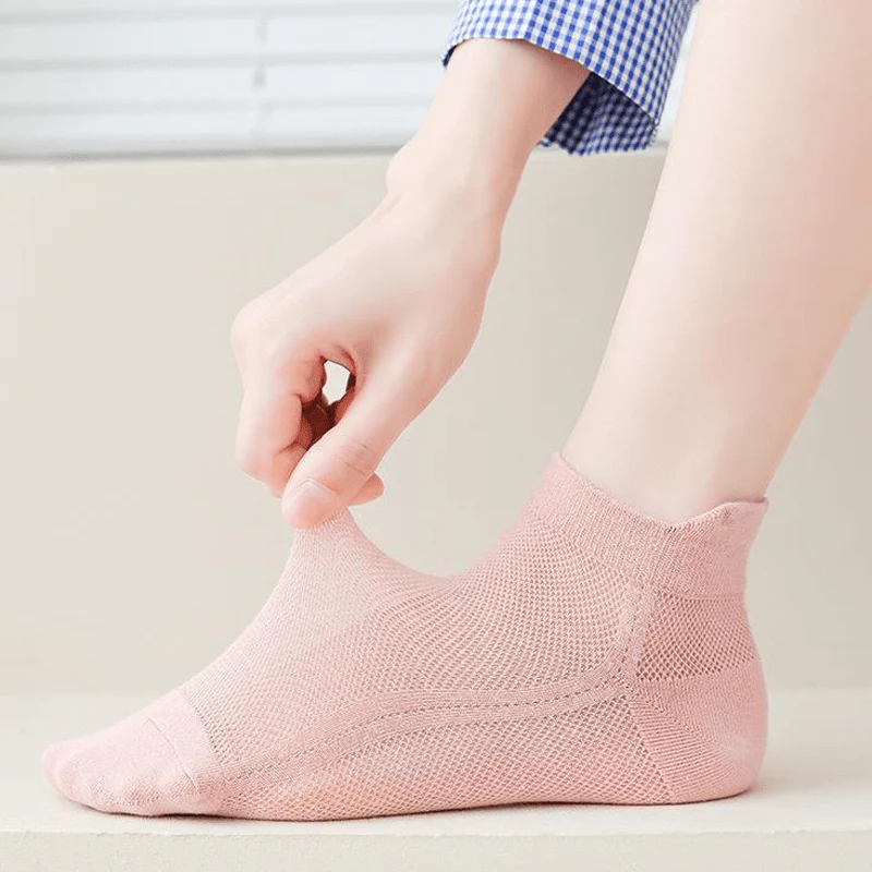 Ultra Thin Liner Socks Non Slip No Show ...