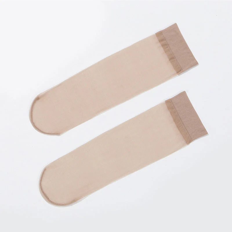 Women's Sheer Crystal Silk Socks Women's Sheer Crystal Silk Socks