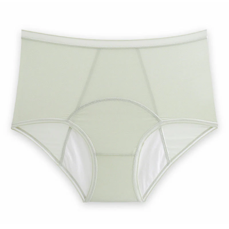 High Waist Leak Proof Ice Silk Panties High Waist Leak Proof Ice Silk Panties