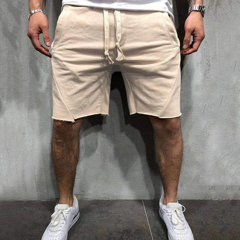 Solid color breathable summer sports shorts Solid color breathable summer sports shorts