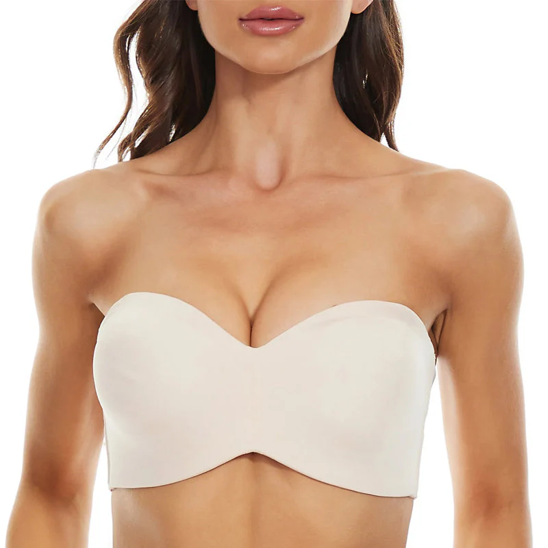 Full Support Non-Slip Convertible Bandeau Bra Full Support Non-Slip Convertible Bandeau Bra