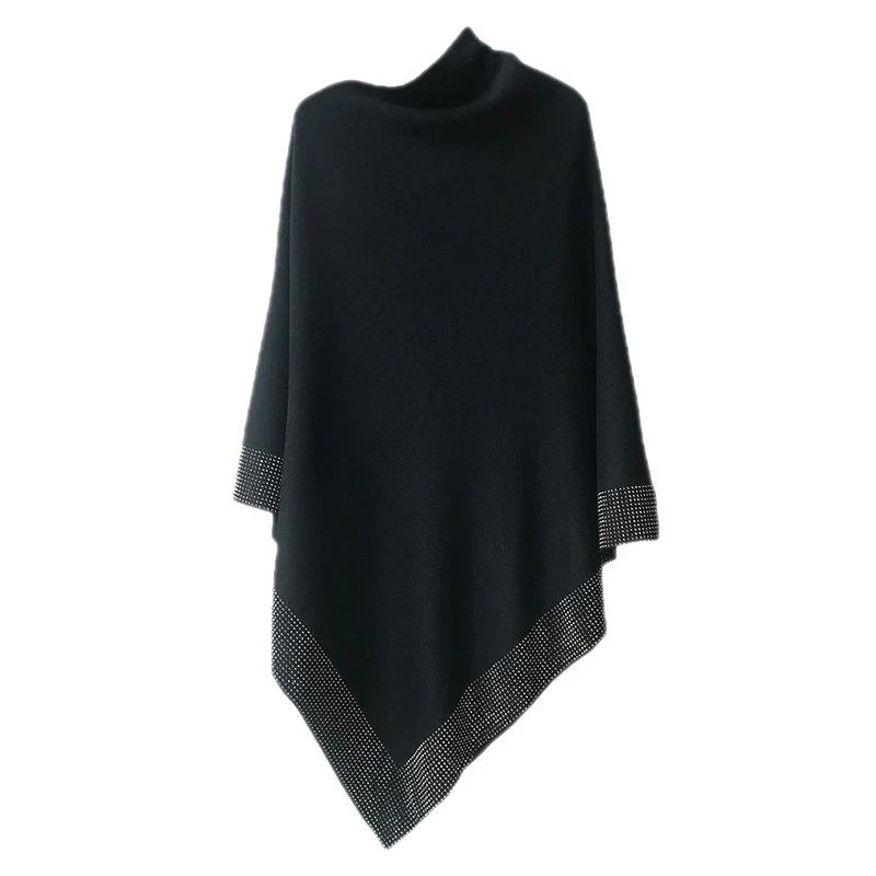 Shiny Women's Wool Shawl