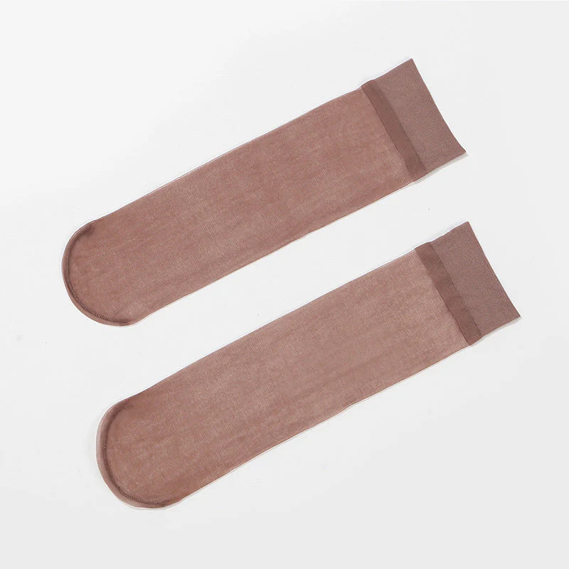 Women's Sheer Crystal Silk Socks Women's Sheer Crystal Silk Socks