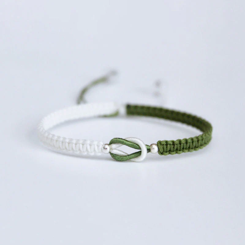 Linked Together Handmade Braided Bracelet