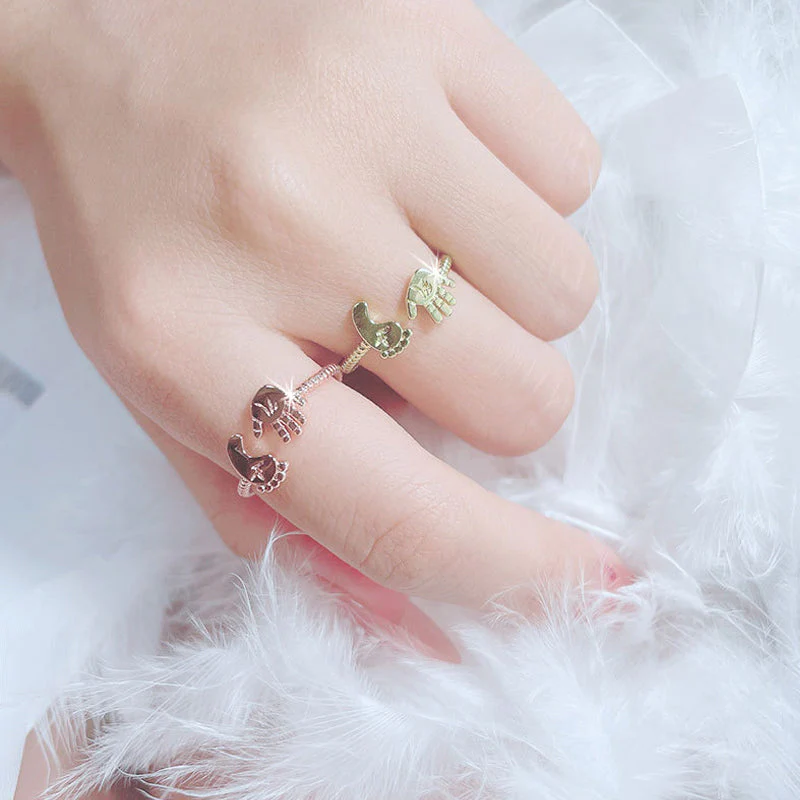 Baby Palm and Feet Ring Baby Palm and Feet Ring