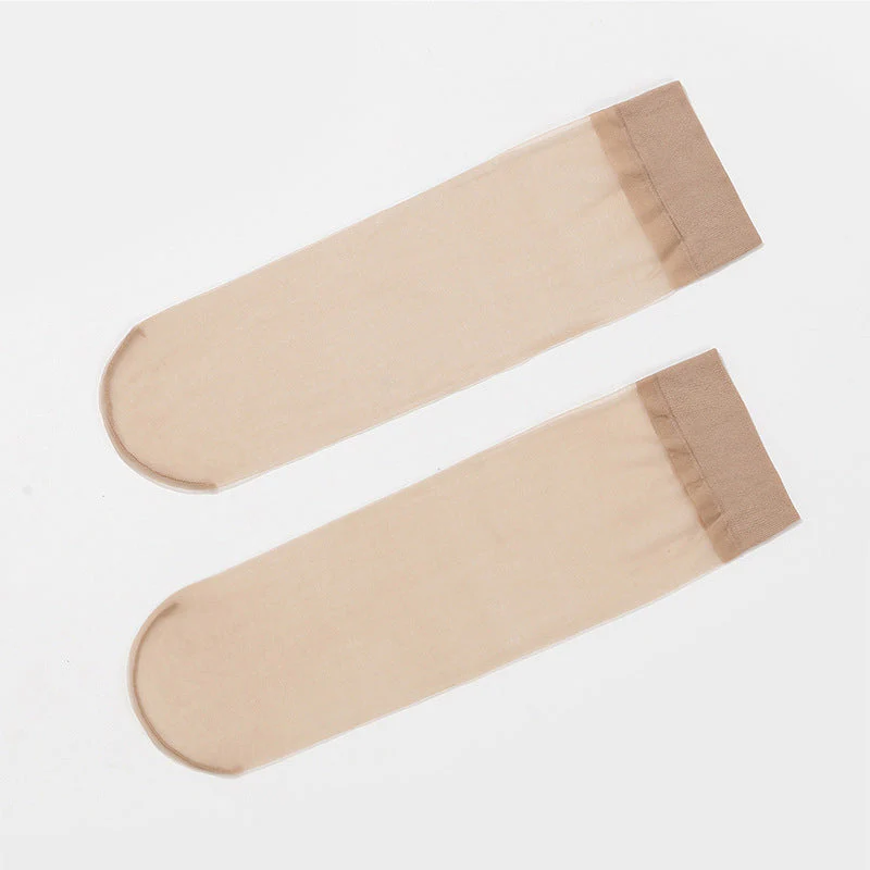 Women's Sheer Crystal Silk Socks Women's Sheer Crystal Silk Socks