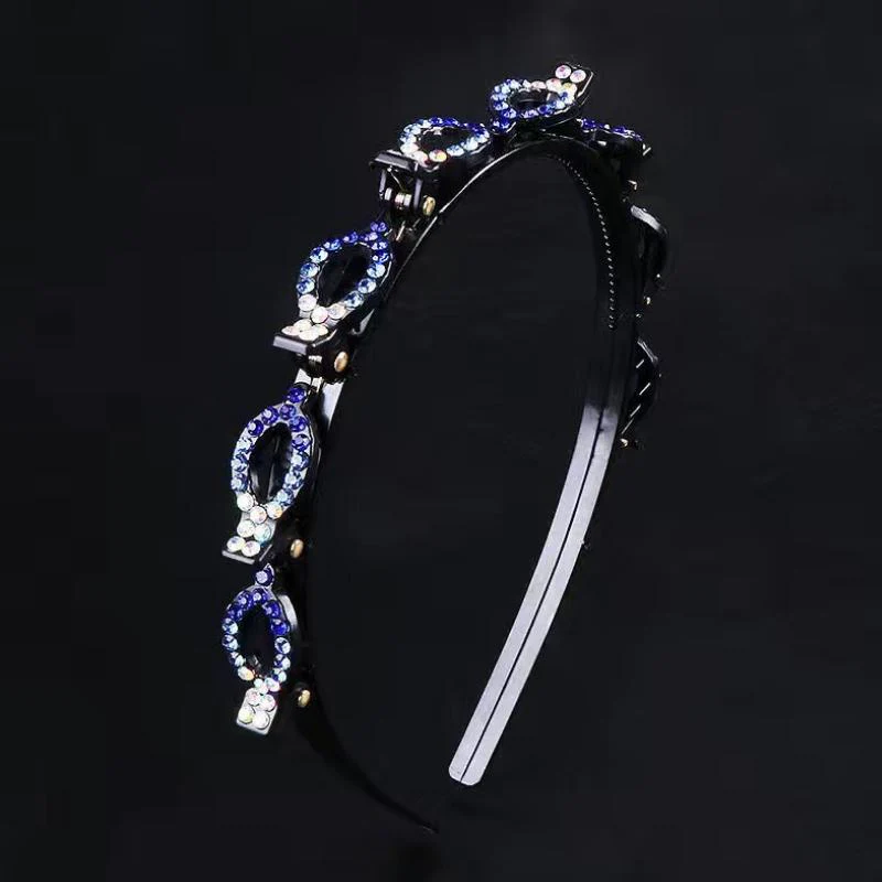 Vintage 2 In 1 Non-Slip Braided Hair Band