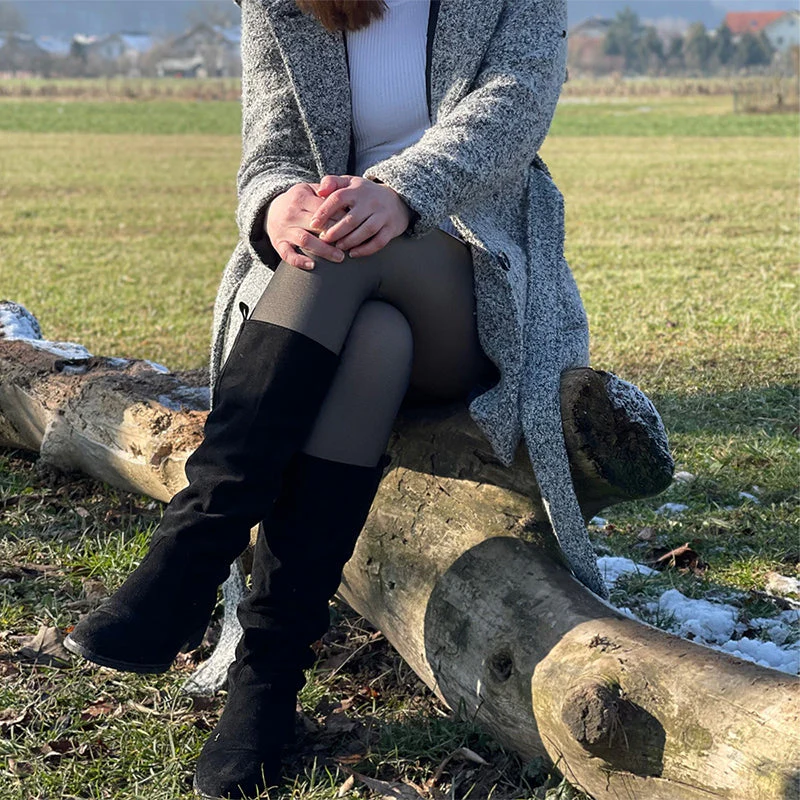 Flawless Legs Fake Translucent Warm Pantyhose Flawless Legs Fake Translucent Warm Pantyhose