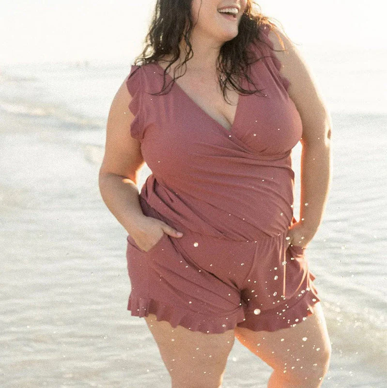 Swim Romper Built-in Bra Swim Romper Built-in Bra