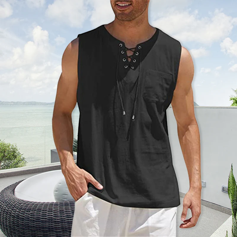 Men's Fashion Cotton Linen T-Shirt Men's Fashion Cotton Linen T-Shirt