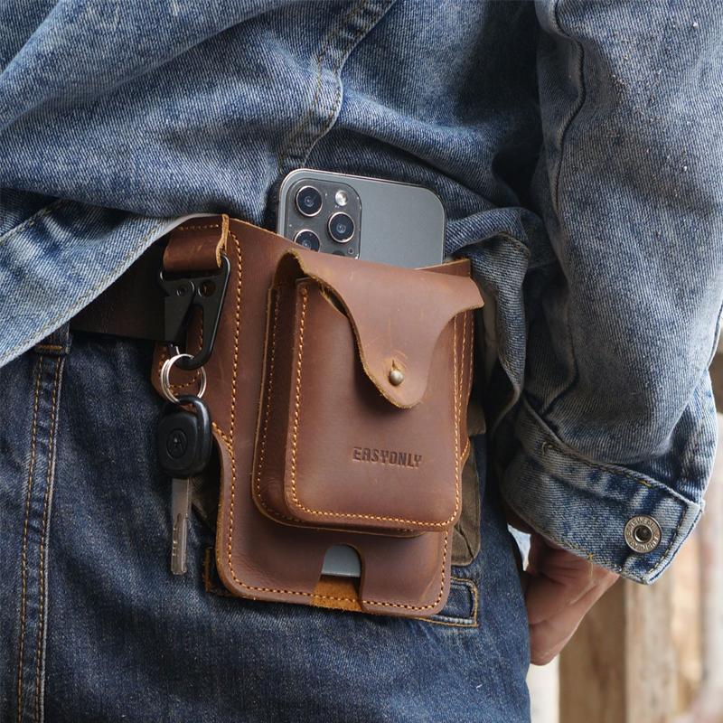 Leather Phone Belt Pouch Leather Phone Belt Pouch