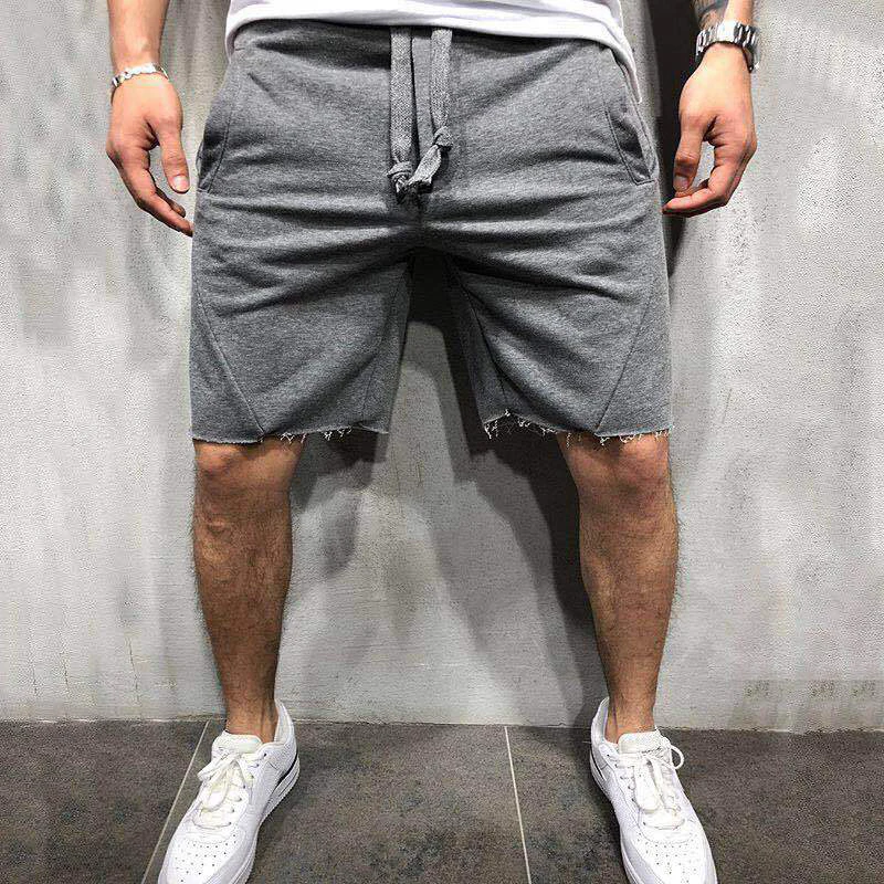 Solid color breathable summer sports shorts Solid color breathable summer sports shorts
