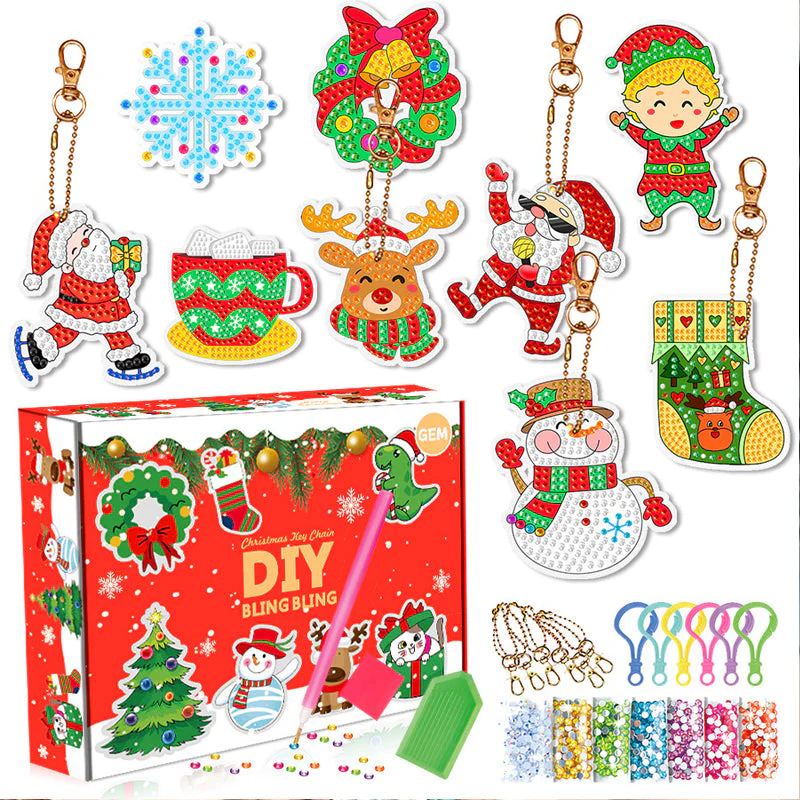 Christmas Diamond Painting Sticker Kit Christmas Diamond Painting Sticker Kit