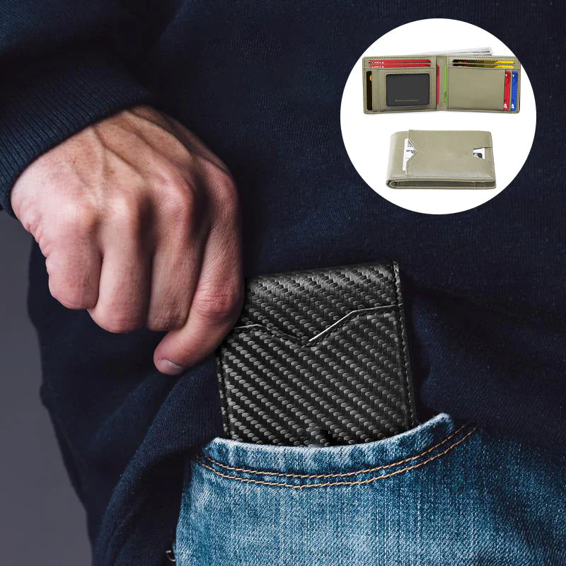 Men's Slim Wallet With RFID Blockin...