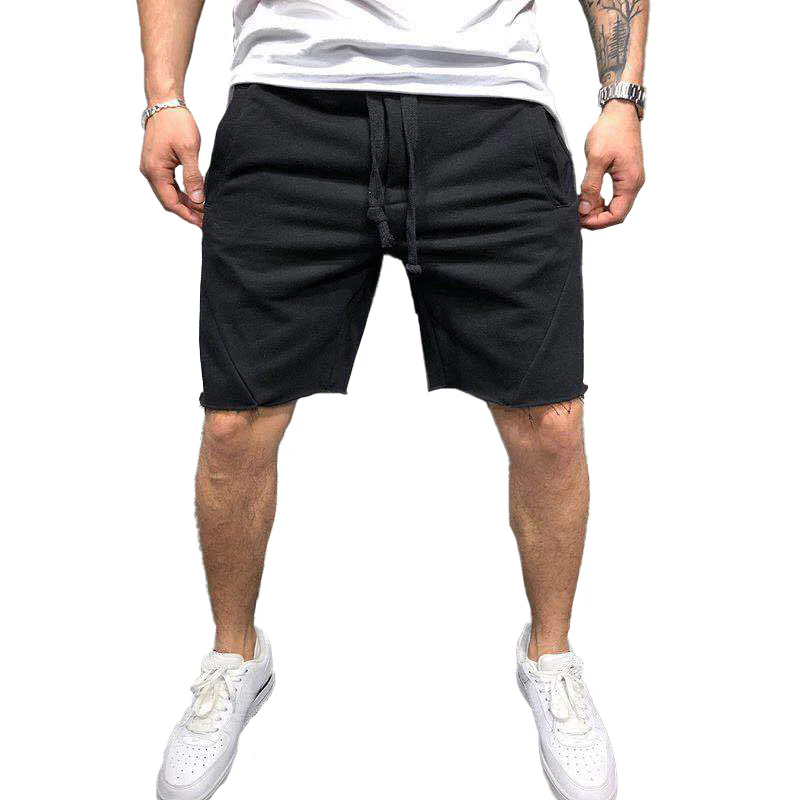 Solid color breathable summer sports shorts Solid color breathable summer sports shorts