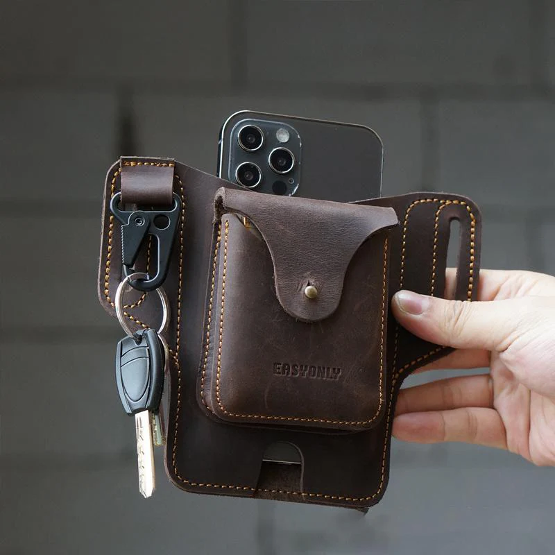 Leather Phone Belt Pouch Leather Phone Belt Pouch