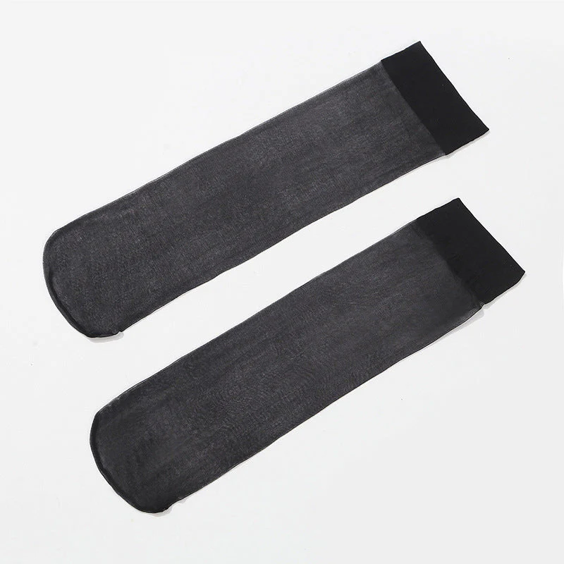 Women's Sheer Crystal Silk Socks Women's Sheer Crystal Silk Socks