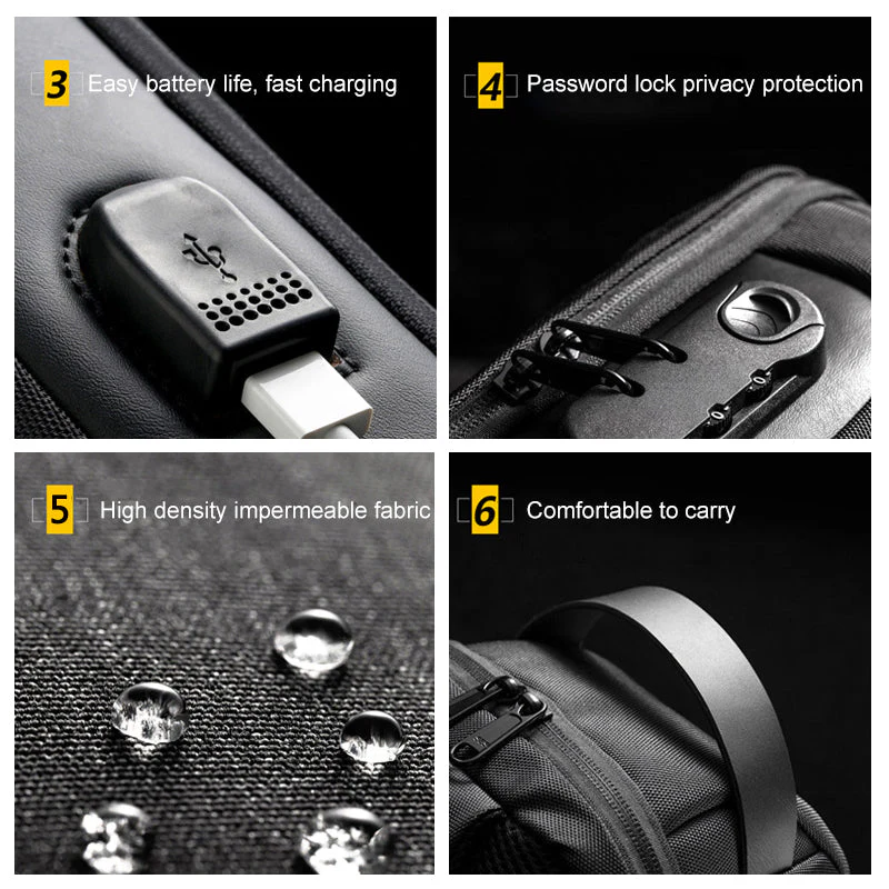 Men's Anti-theft Crossbody Bag Men's Anti-theft Crossbody Bag