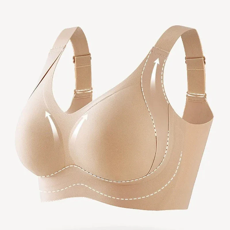 Side Coverage and Anti-Sagging Wire-Free Bra Side Coverage and Anti-Sagging Wire-Free Bra