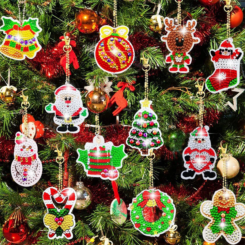 Christmas Diamond Painting Sticker Kit Christmas Diamond Painting Sticker Kit