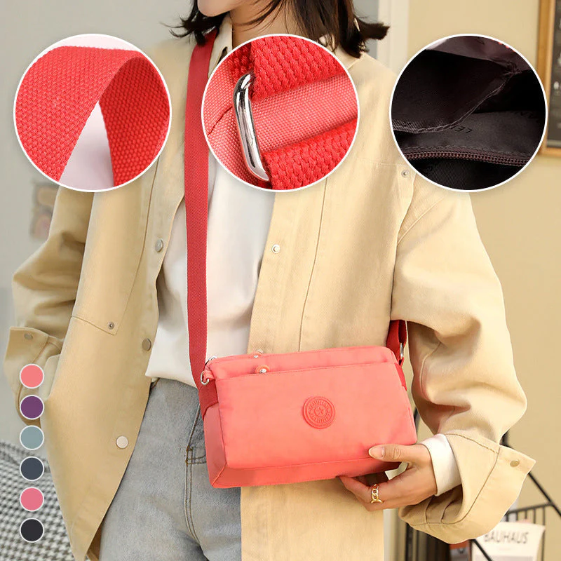 Fashion Solid Color Multilayer Shoulder ...