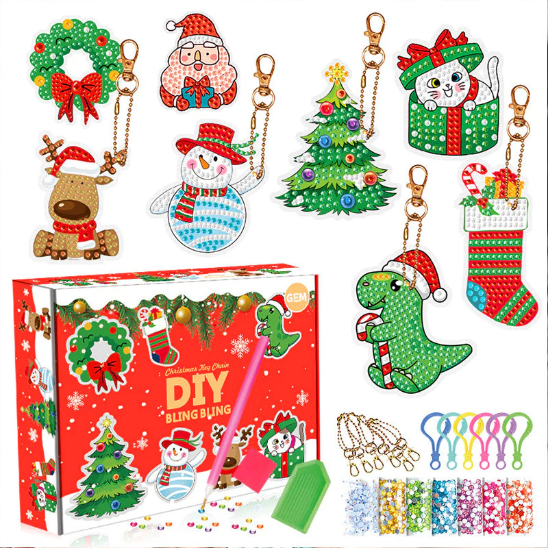 Christmas Diamond Painting Sticker Kit Christmas Diamond Painting Sticker Kit