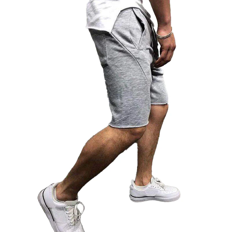 Solid color breathable summer sports shorts Solid color breathable summer sports shorts