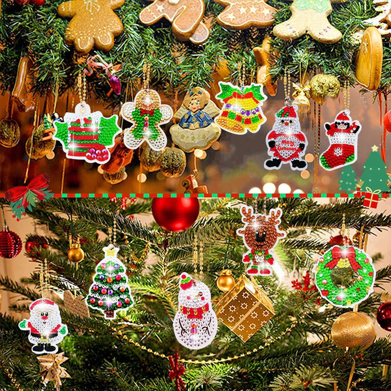 Christmas Diamond Painting Sticker Kit Christmas Diamond Painting Sticker Kit