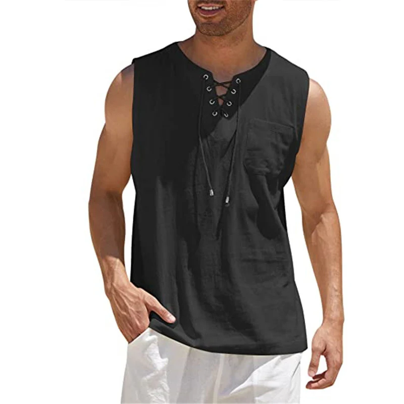 Men's Fashion Cotton Linen T-Shirt Men's Fashion Cotton Linen T-Shirt