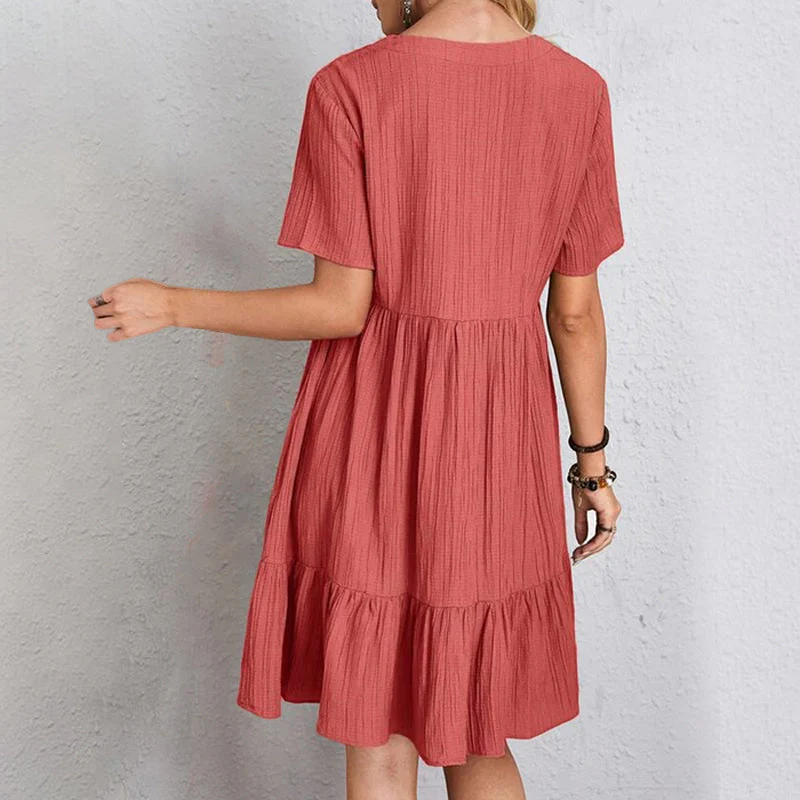 Loose Casual Flowy Dress