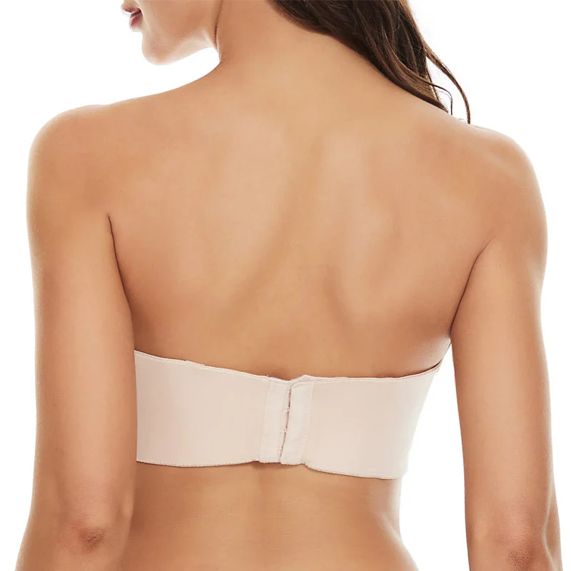 Full Support Non-Slip Convertible Bandeau Bra Full Support Non-Slip Convertible Bandeau Bra