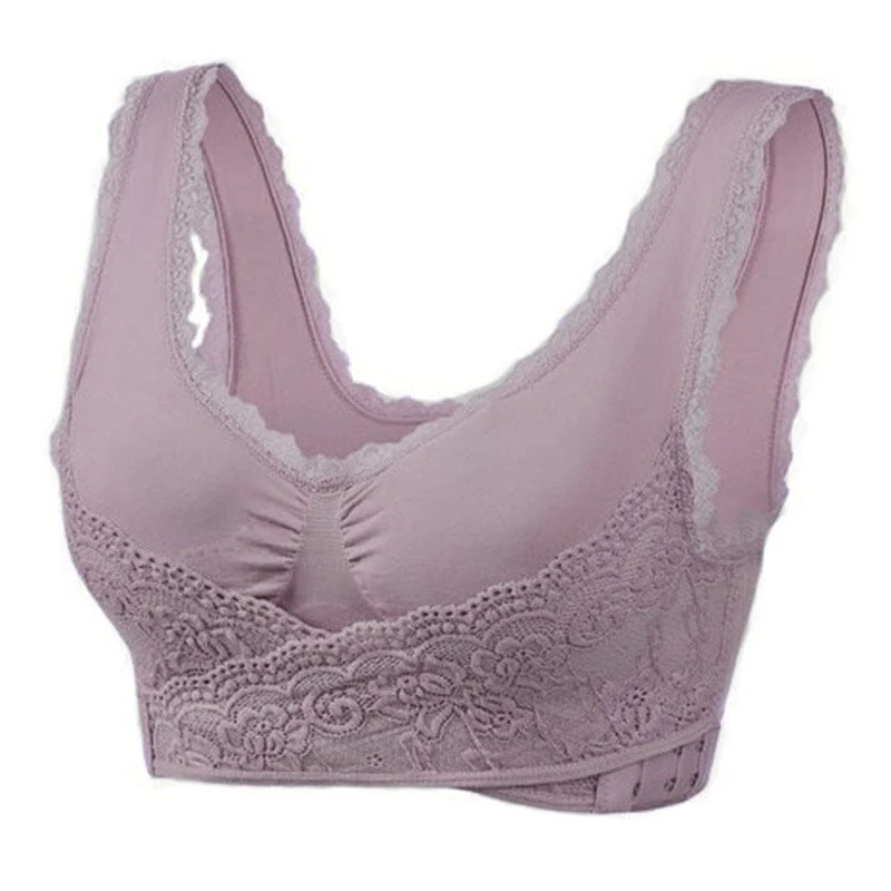 Women's Wireless Full Coverage Lace Bra